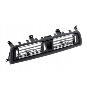 Bmw F10-F11-F18 Klima Kalorifer Izgarası Orta Kromlu Siyah 64229166885
