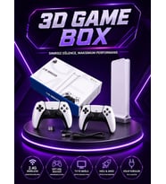 20.000 Yüklü Oyunlu Kablosuz Retro Oyun Konsolu 4k Destekli