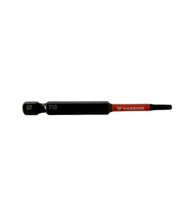 Vandor Bits Uç Matkap Ucu Tornavida Ucu Vidalama Ucu İmpact S2 Çelik T10 75 mm -729927867106