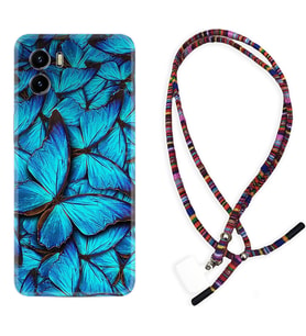 Vivo Y15S Y32 Y33S Y51 Y53S Kılıf Boyun Asklı Rasta Silikon Owl 1351