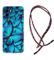 Vivo Y15S Y32 Y33S Y51 Y53S Kılıf Boyun Asklı Rasta Silikon Owl 1351