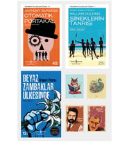 Otomatik Portakal Kitabı - Beyaz Zambaklar Ülkesinde Romanı - Sineklerin Tanrısı (4 NOT DEFTERLİ) (Renksiz)