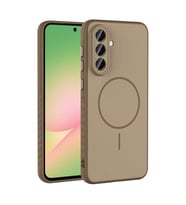 Coverzone Samsung Galaxy A36 ?le Uyumlu Kamera Lens Korumal? K?l?f Magsafe Uyumlu Kablosuz ?arj �zellikli Tea Silikon Telefon K?l?f? Siyah