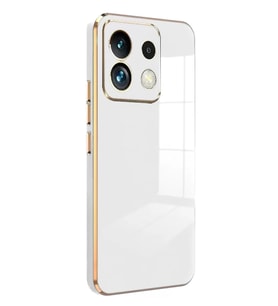 Newface Xiaomi Redmi Note 13 4G Kılıf Volet Silikon - Beyaz