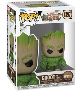 Nita Toys Funko Pop Marvel: Groot As Hulk Figür (Krem)