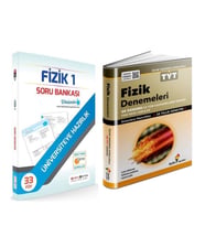 Farklı Sistem TYT Fizik Soru Bankası ve Aydın Deneme Seti 2 Kitap