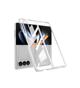 Samsung Galaxy Z Fold 4 Uyumlu Kılıf Zore Full Camlı Kıpta Kapak