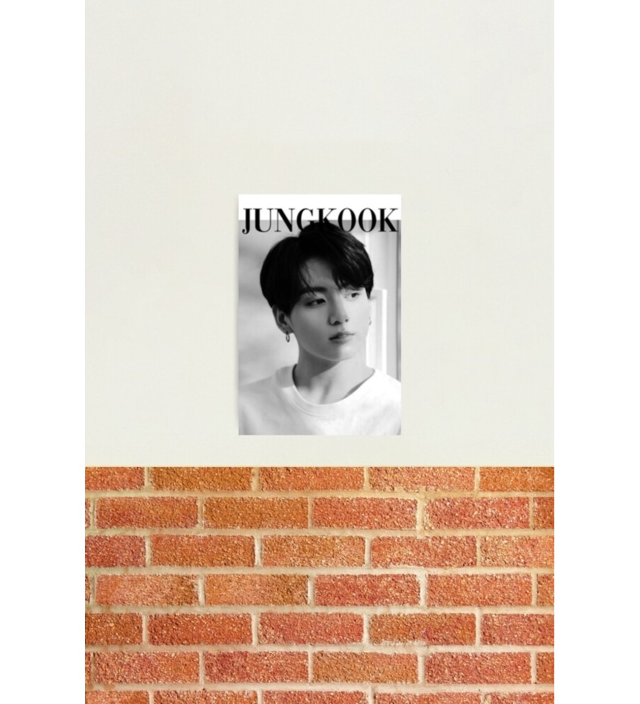 Jungkook Bts Dergisi Tablo Ahşap Poster Dekoratif Kod2625