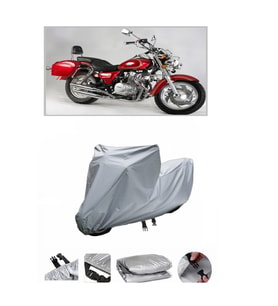 Ramzey QM 250  Gri Motosiklet Brandası ARKA ÇANTA UYUMLU DEĞİLDİR