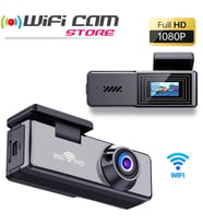 Araç Kamerası 1080P Kayıt Dahili Wifi Dahili Mini Ekran