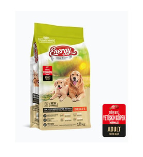 Energy Sığır Etli Yetişkin Köpek Maması 15 Kilogram 1 Adet