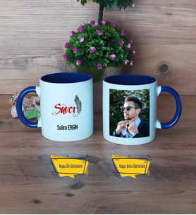 Savcı Kupa Bardak Lacivert Fotoğraflı Dünya Savcılar Günü Hediyesi