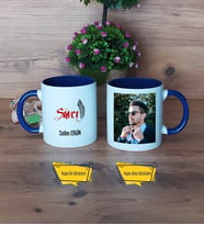 Savcı Kupa Bardak Lacivert Fotoğraflı Dünya Savcılar Günü Hediyesi