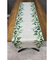 Okaliptus Desenli Runner 40x140 cm