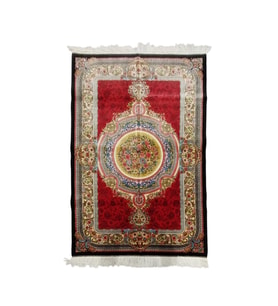 Saf İpek Makina Halı Ebat: (100 x 150) cm