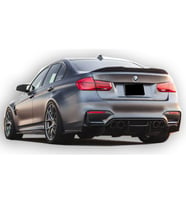 Bmw 3 Serisi F30  Uyumlu  (2012 - 2019) PS Model Spoiler (Plastik)