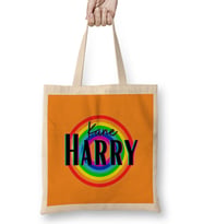 Harry Kane - Vintage Retro Rainbow Style Bez Çanta Uzun Saplı