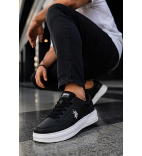 U.S. Polo Assn. Alucard Cilt Erkek Sneaker Spor Ayakkabı