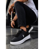 U.S. Polo Assn. Alucard Cilt Erkek Sneaker Spor Ayakkabı