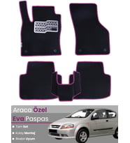 CHEVROLET KALOS (2005-2011) Uyumlu EVA Paspas Tam Set–Araca Özel,Su Geçirmez,Kolay Montaj