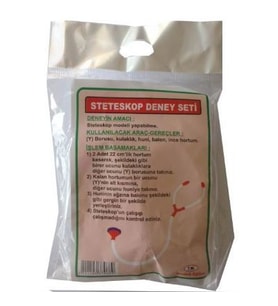 Steteskop Deney Seti 2 adet