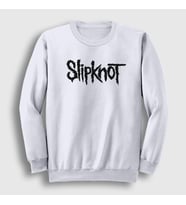 Presmono Unisex Beyaz Slipknot Sweatshirt 113332tt (Beyaz)