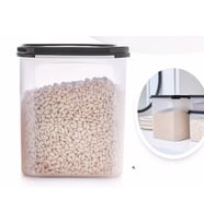 Tupperware Modüler 4L Saklama Set Siyah Kapak ESC