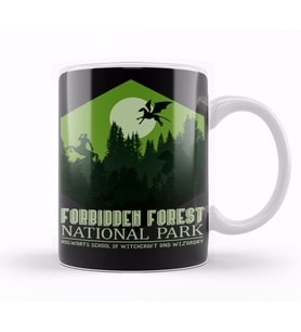Harry Potter Forbidden Forest National Park Kupa Bardak Porselen