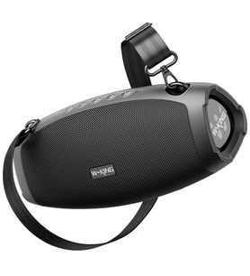W-KING X10 Bluetooth Hoparlör 120W Xtreme Bass 42S Dinleme IPX6 Kablosuz Stereo TWS Ses Bombası Siyah