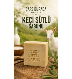 El Yapımı & Doğal Keçi Sütlü Sabun