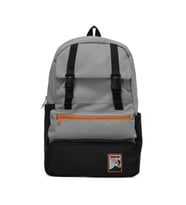 Trend Okul Sırt Çantası (Laptop Bölmeli) Gri- Siyah 1154