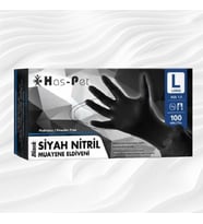 Has-pet Nİtril Pudrasız Eldiven L