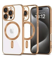 Apple İphone 16 Pro Max Kılıf Kross Magneticsafe Kapak - Çöl Titanyum