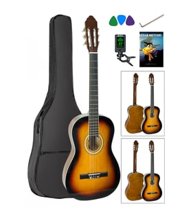 Victor Klasik Gitar Seti Gün Batımı Renk