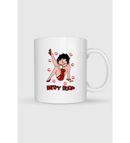 Betty Boop Tasarımlı Kupa Bardak