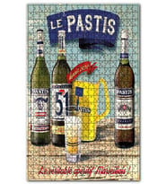 Cakapuzzle Le Pastis İcecekler Görseli Puzzle Yapboz MDF (Ahşap) (120 Parça)