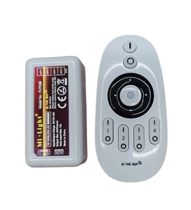 12V - 24V 4 Kanal 2.4 GHz CCT Touch Dokunmatik RF Led Dimmer