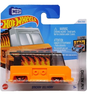 Hot Wheels - Brickin´ Delivery - Hw Metro 1/10 - Htb13 - Short Card - Mega - Moving Parts - Mattel 2 (Çok Renkli)