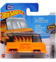Hot Wheels - Brickin´ Delivery - Hw Metro 1/10 - Htb13 - Short Card - Mega - Moving Parts - Mattel 2 (Çok Renkli)
