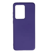 Durukar® Samsung Galaxy S20 Ultra Kılıf Nano içi Kadife Silikon - Mor