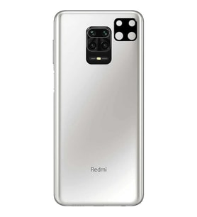 Xiaomi Redmi Note 9S Uyumlu Zore 3D Kamera Camı (Siyah)