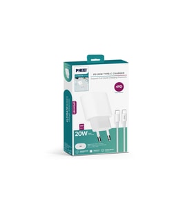 UPD4118T ULTİMATE 20W TYPE-C HIZLI ŞARJ CİHAZI PRİZ VE TYPE C KABLO