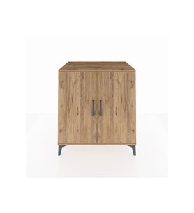 Kronos Şifonyer 2 Raflı 2 Kapaklı 88x59x96 Çam-Çam