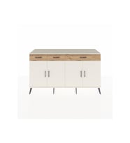 Hyperion Konsol 4 Raflı 3 Çekmeceli 4 Kapaklı 176x44x99 Aytaşı-Aytaşı/Çam