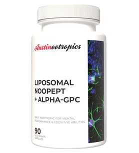 Austinootropics Liposomal Noopept + ALPHA-GPC 90 Veg Capsul.Abd Menşei.68.