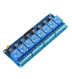 12V 8 Kanal Röle Kartı (Geliştirme Kartlarıyla Uyumlu) Arduino 