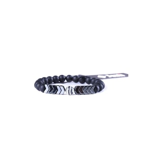 JTAW23DOB1228 MALAHİT ONYX HEMATİT DOĞALTAŞ BİLEKLİK