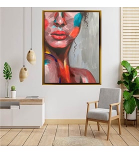 Altın  Çerçeveli tablo n386