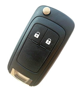 Opel Astra J Insignia Uyumlu Anahtar Kumanda Kabı Oto Anahtarlık Vidalı Damla Logolu 2 Tuş Witte