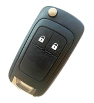 Opel Astra J Insignia Uyumlu Anahtar Kumanda Kabı Oto Anahtarlık Vidalı Damla Logolu 2 Tuş Witte